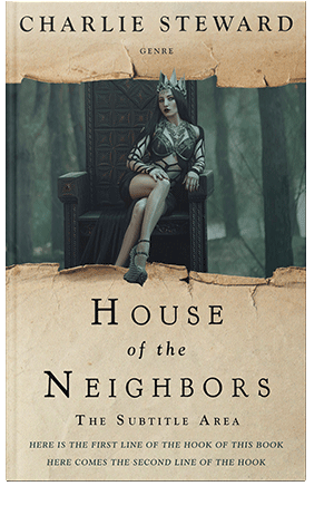 Pre Made Book Cover Akaroa