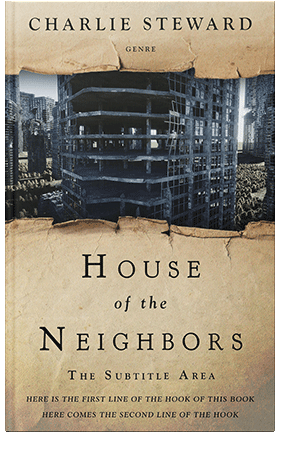 Pre Made Book Cover Akaroa