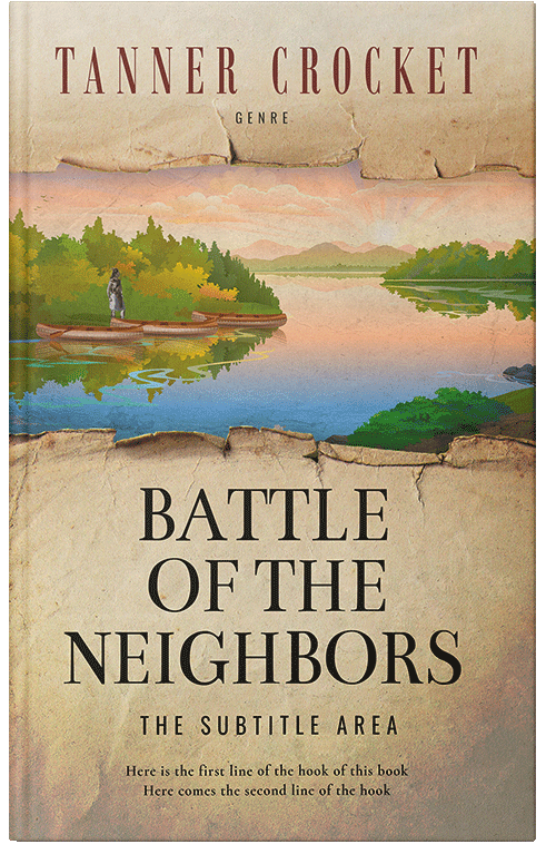 Front view of Pavlova #21072 - Premade Historical Book Cover