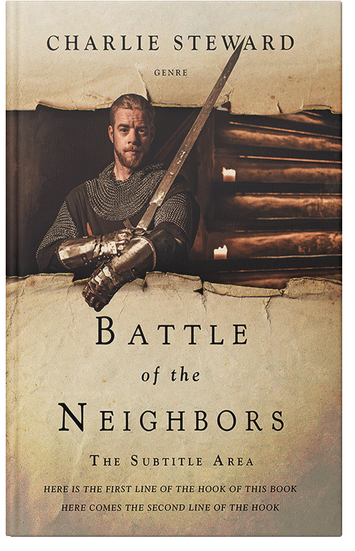 Front view of Pavlova #21073 - Premade Historical Book Cover