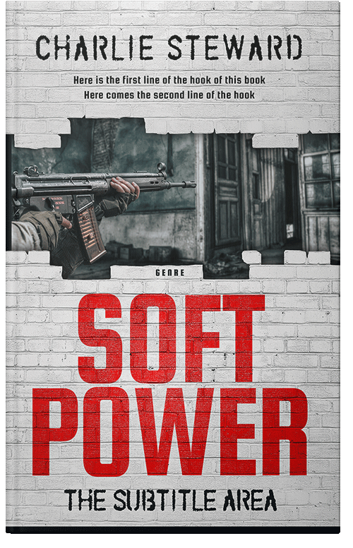 Front view of Alto #21074 - Premade Apocalyptica Book Cover