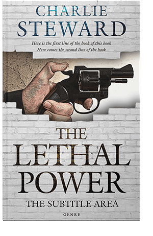 Pre Made Book Cover Timberwolf