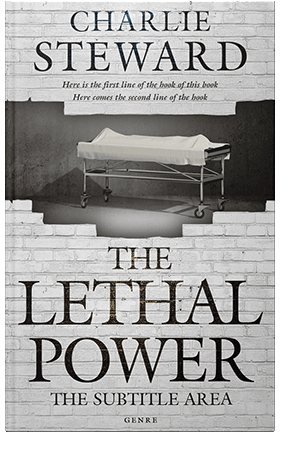 Pre Made Book Cover Quill Gray