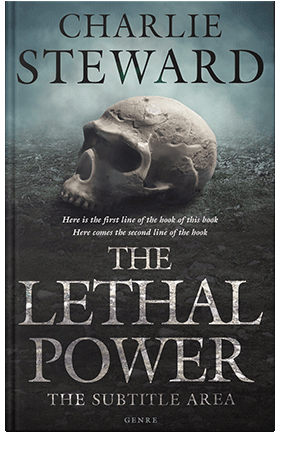 Pre Made Book Cover Outer Space