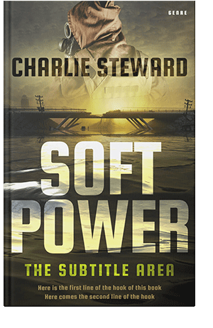 Pre Made Book Cover Taupe