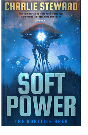 Pre Made Book Cover Chathams Blue