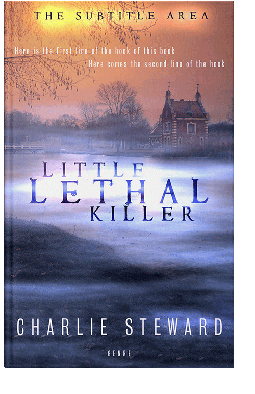 Front view of Thatch #21108 - Premade Horror Book Cover