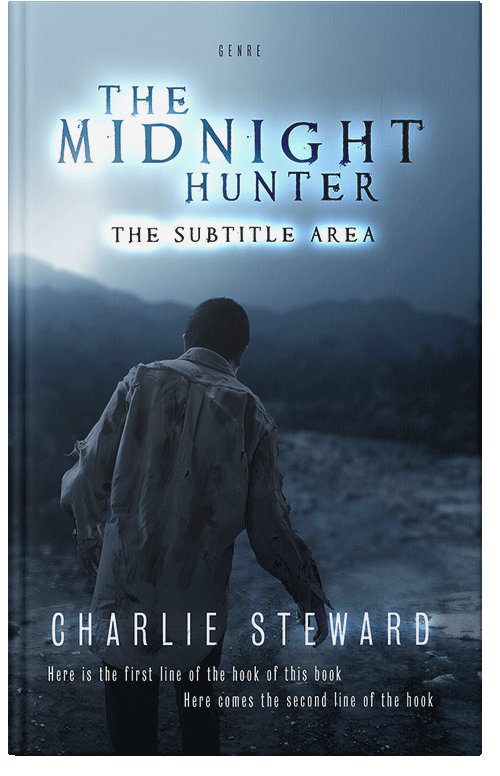 Front view of Premade Horror Book Cover - Mirage