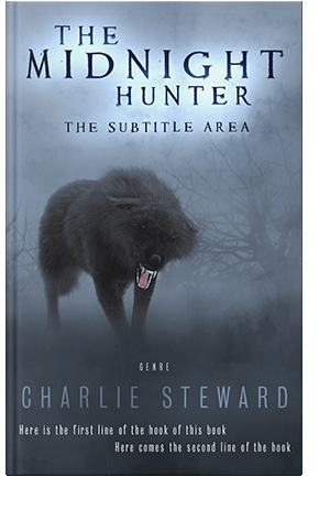 Pre Made Book Cover River Bed