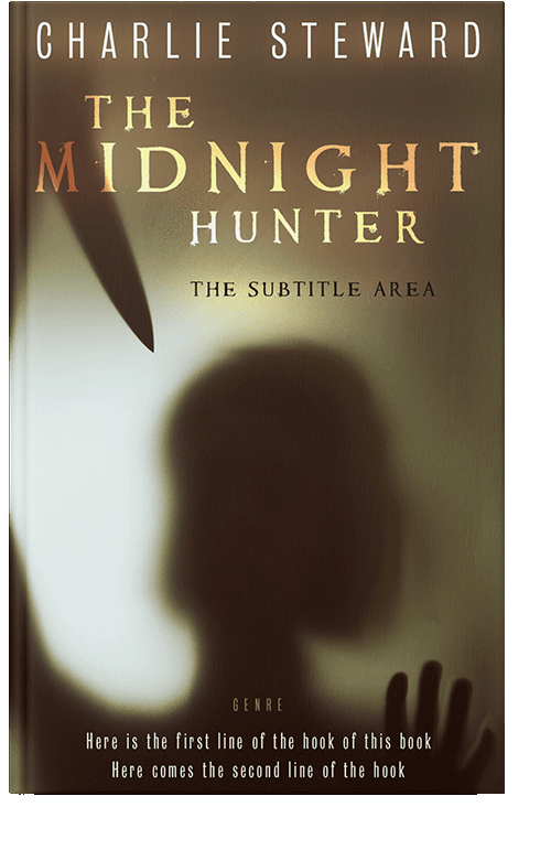 Front view of Metallic Bronze #21111 - Premade Mystery & Thriller & Suspense Book Cover