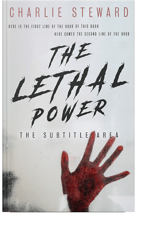 Front view of Iron #21112 - Premade Apocalyptica Book Cover