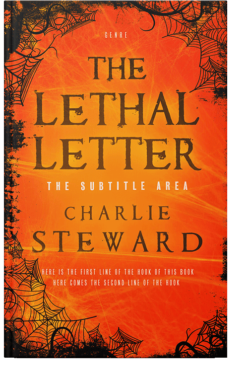 Front view of Jacko Bean #21118 - Premade Horror Book Cover | BookCoverZone