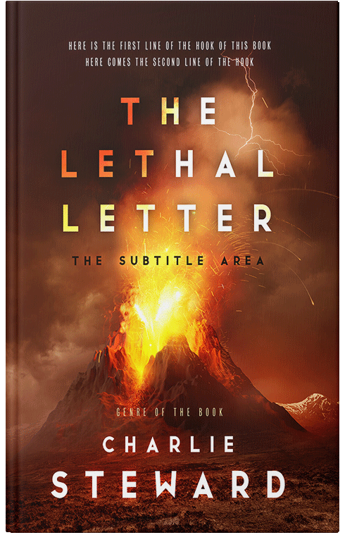 Front view of Van Cleef #21126 - Premade Apocalyptica Book Cover