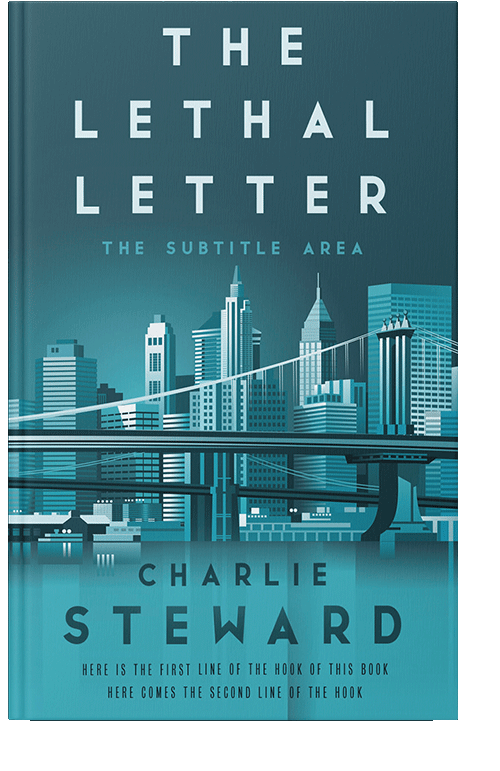 Front view of Nile Blue #21132 - Premade Mystery & Thriller & Suspense Book Cover | BookCoverZone