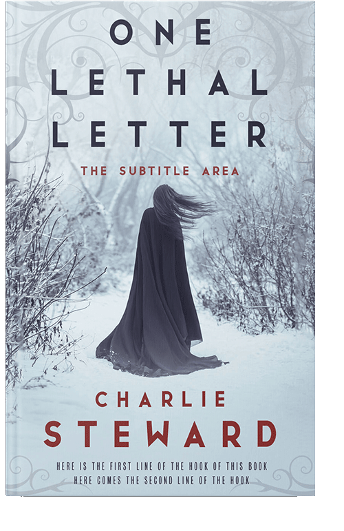 Front view of Botticelli #21133 - Premade Fantasy Book Cover