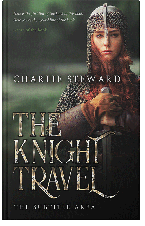 Front view of Heavy Metal #21139 - Premade Historical Book Cover