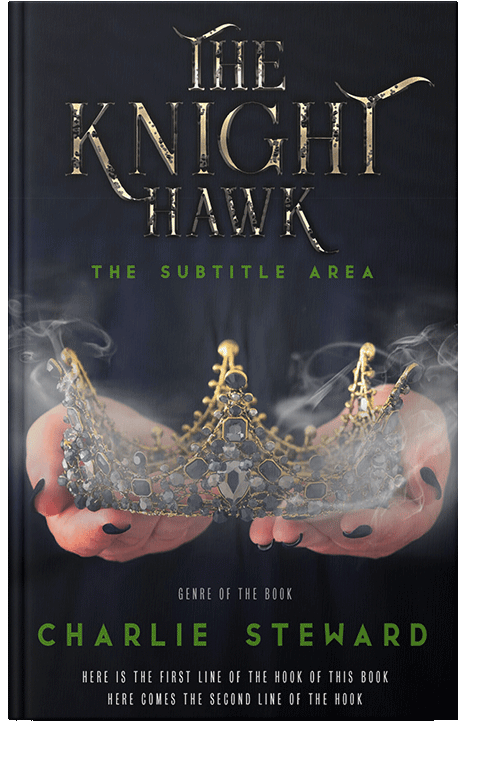 Front view of Thatch #21142 - Premade Fantasy Book Cover