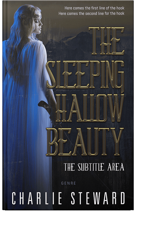 Front view of Shark #21145 - Premade Fantasy Book Cover