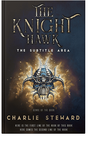 Pre Made Book Cover Shark