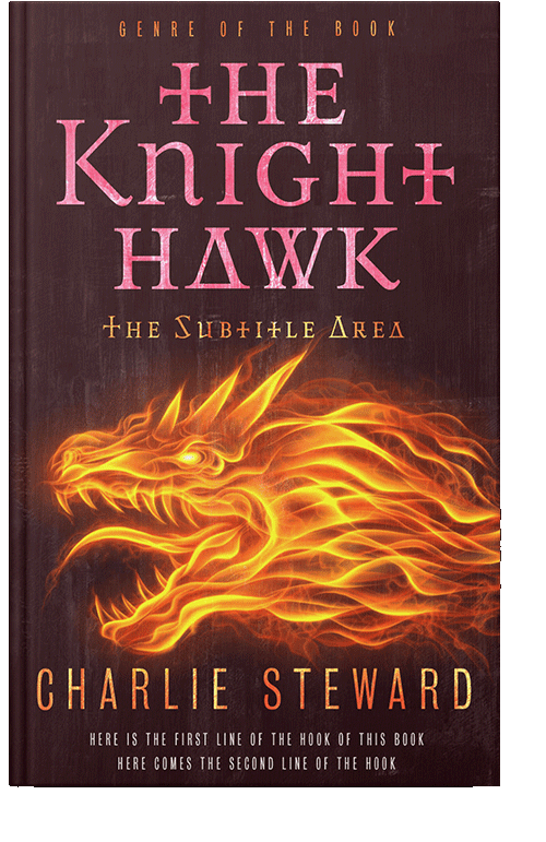 Front view of Tamarind #21157 - Premade Fantasy Book Cover