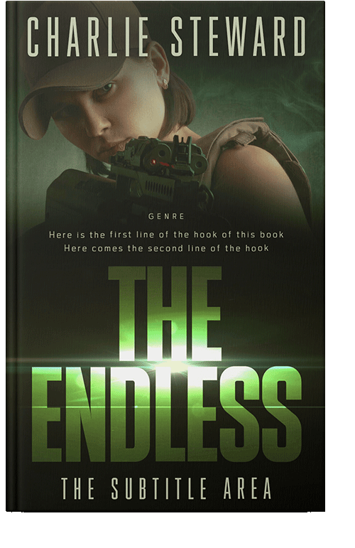 Front view of Black Olive #21167 - Premade Teen & Young Adult Book Cover