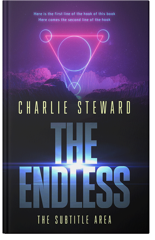 Front view of Mirage #21171 - Premade Science Fiction Book Cover