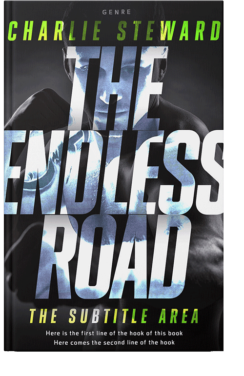 Front view of Jet Stream #21182 - Premade Action & Adventure Book Cover