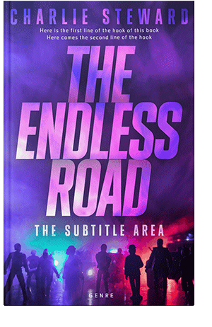 Pre Made Book Cover Daisy Bush