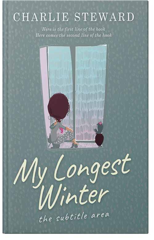 Front view of Juniper #21196 - Premade Teen & Young Adult Book Cover