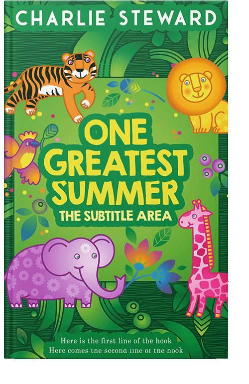 Front view of Sea Green #21201 - Premade Nature Book Cover