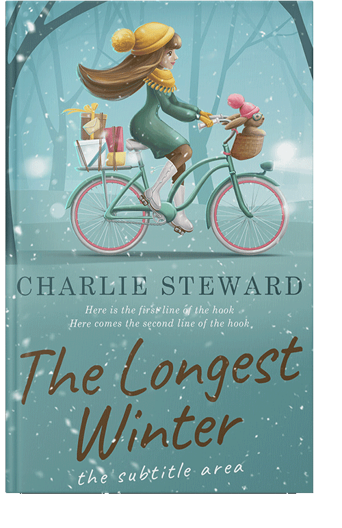 Front view of Gulf Stream #21203 - Premade Teen & Young Adult Book Cover