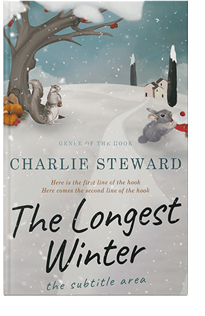 Pre Made Book Cover Timberwolf