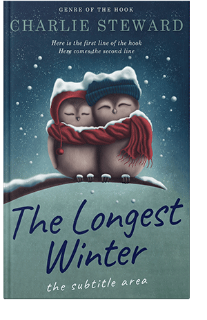 Pre Made Book Cover Cloud Burst