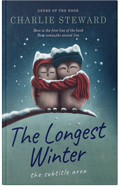 Front view of Premade Children's Book Cover - Cloud Burst