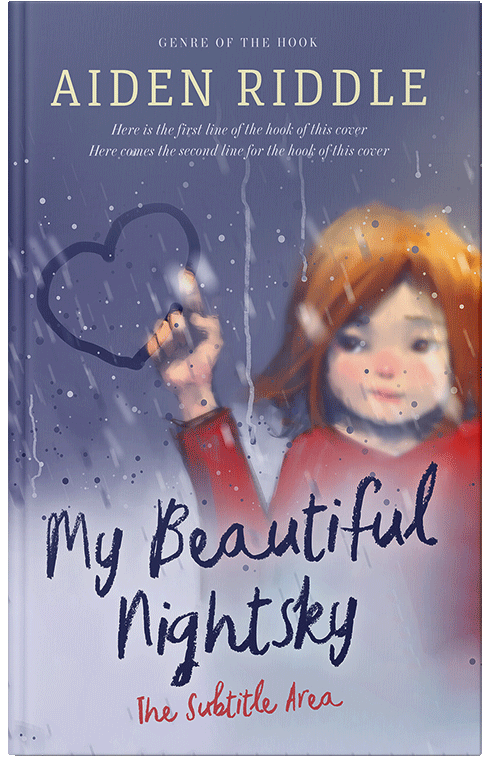 Front view of Premade Teen & Young Adult Book Cover - Comet