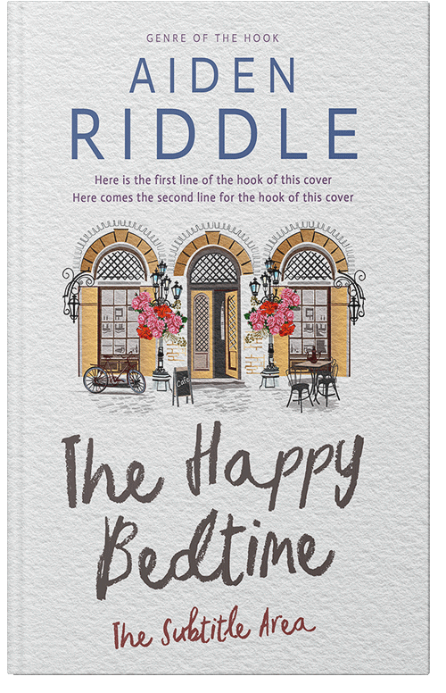 Front view of Premade Chick Lit Book Cover - Desert Storm