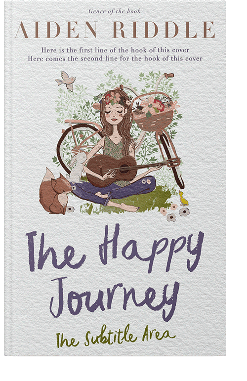 Front view of Gray Nurse #21220 - Premade Teen & Young Adult Book Cover