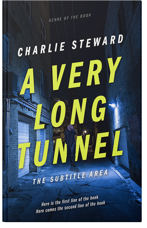 Front view of Premade Mystery & Thriller & Suspense Book Cover - Firefly