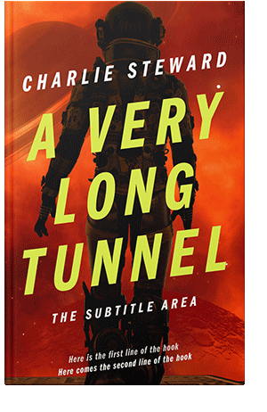 Pre Made Book Cover Asphalt