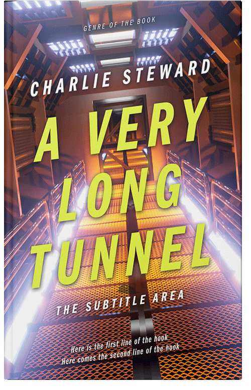 Front view of Ferra #21234 - Premade Science Fiction Book Cover