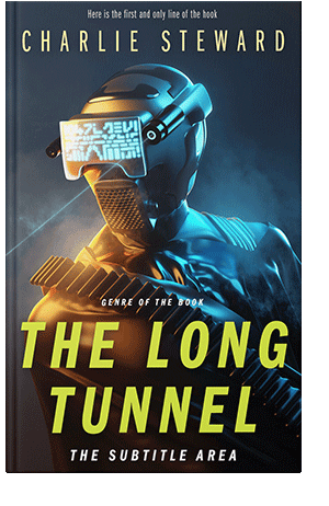 Pre Made Book Cover Shark