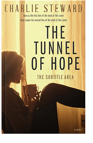 Pre Made Book Cover Sandwisp