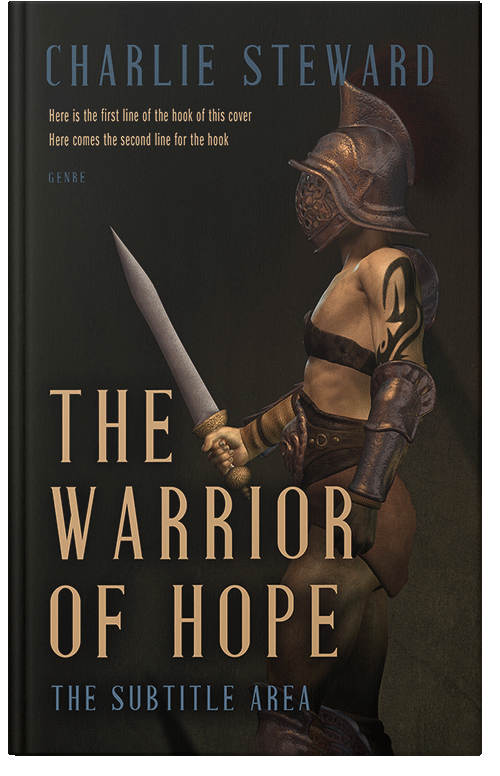 Front view of Zeus #21253 - Premade Historical Book Cover