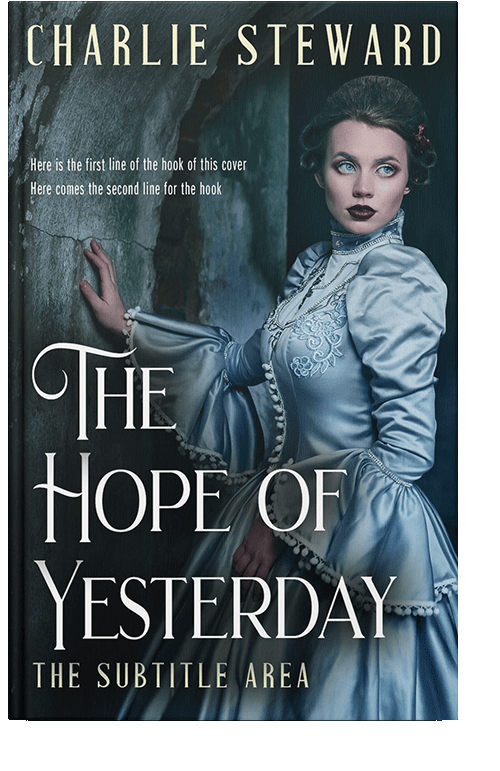 Front view of Timber Green #21254 - Premade Historical Book Cover