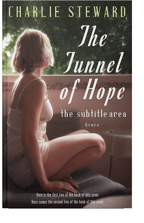 Front view of English Walnut #21255 - Premade Romance Book Cover