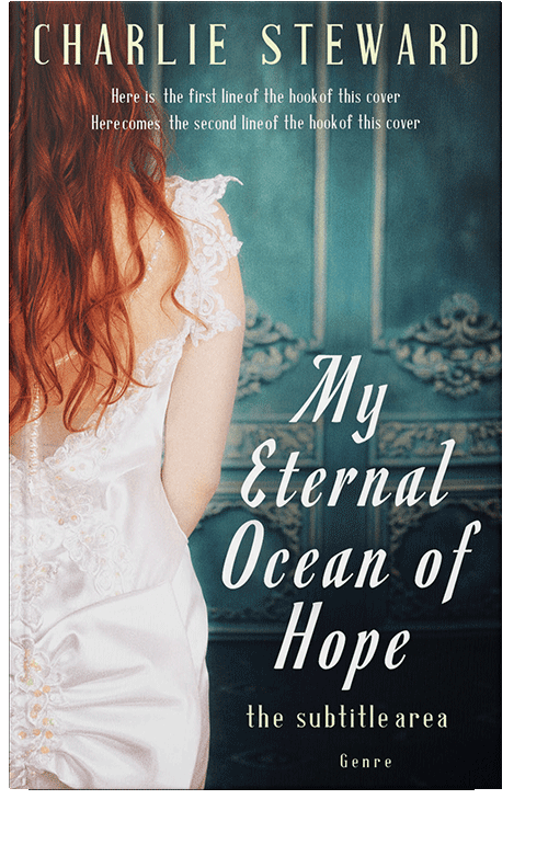 Front view of Bone #21259 - Premade Romance Book Cover