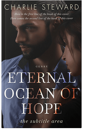 Pre Made Book Cover Cocoa Brown