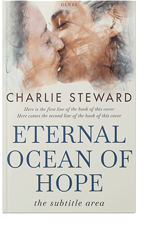 Pre Made Book Cover Pearl Bush