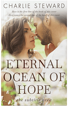 Pre Made Book Cover White Rock