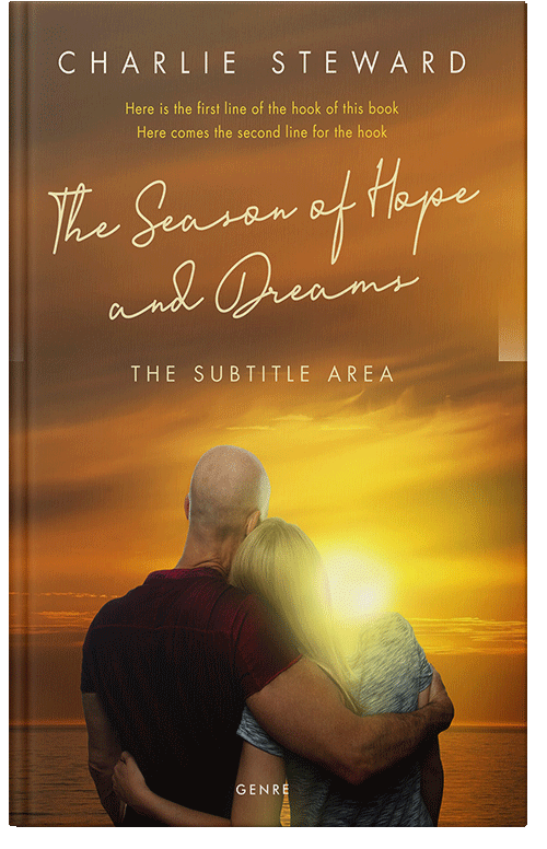 Front view of Premade Romance Book Cover - Rope